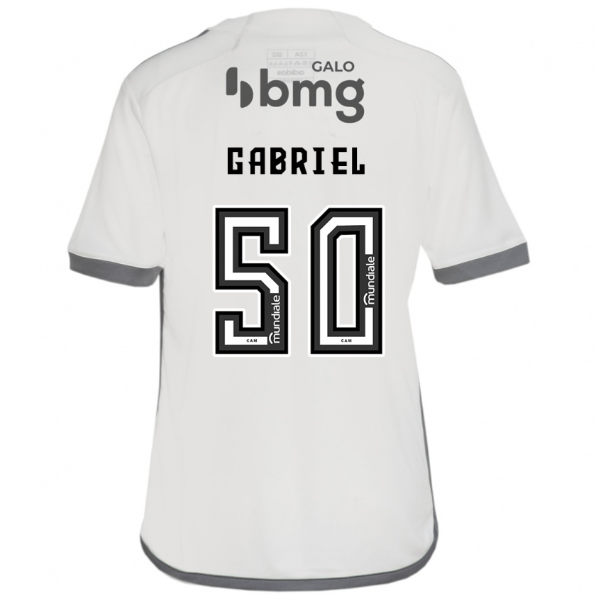 Kandiny Férfi Vitor Gabriel #50 Törtfehér Idegenbeli Jersey 2024/25 Mez Póló Ing