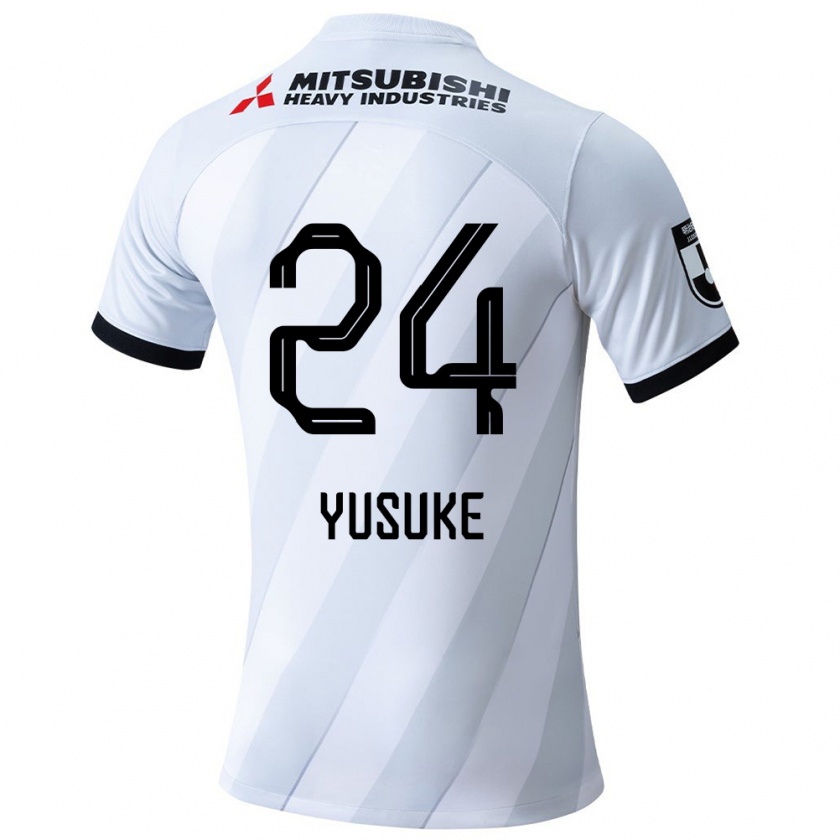 Kandiny Férfi Yusuke Matsuo #24 Fehér Szürke Idegenbeli Jersey 2024/25 Mez Póló Ing