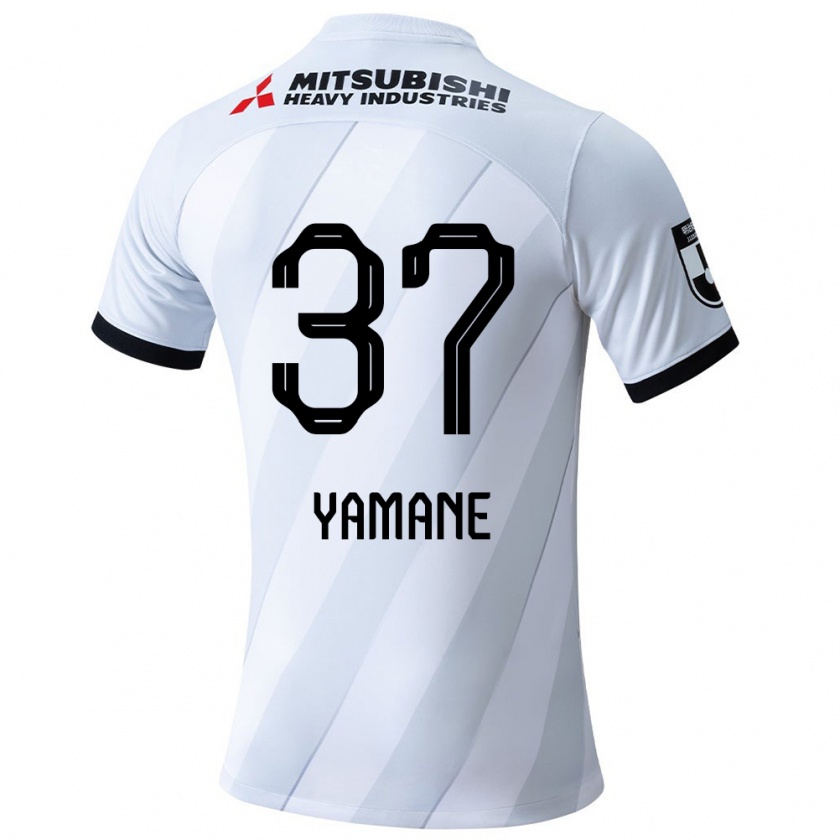 Kandiny Férfi Katsutoshi Yamane #37 Fehér Szürke Idegenbeli Jersey 2024/25 Mez Póló Ing