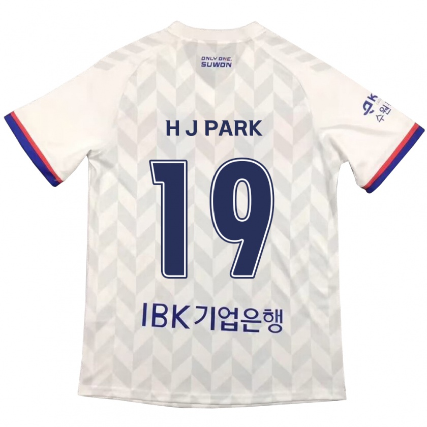 Kandiny Férfi Jun-Hui Park #19 Fehér Kék Idegenbeli Jersey 2024/25 Mez Póló Ing