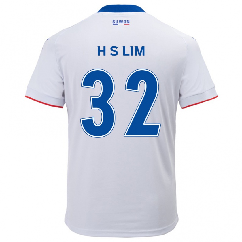 Kandiny Férfi Seong-Hyeon Lim #32 Fehér Kék Idegenbeli Jersey 2024/25 Mez Póló Ing