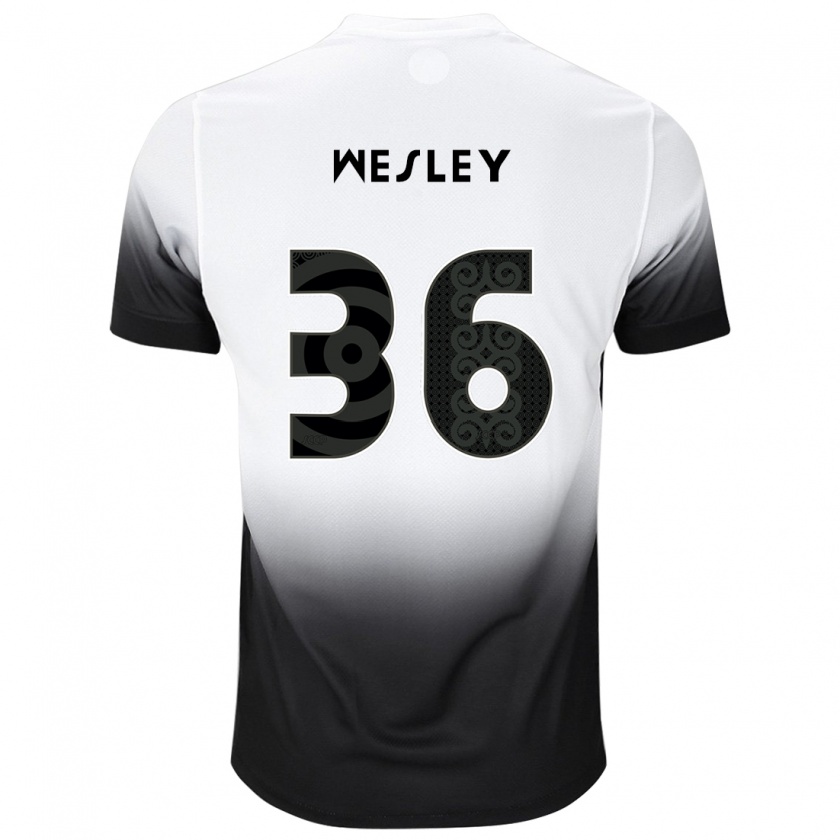 Kandiny Női Wesley #36 Fehér Fekete Hazai Jersey 2024/25 Mez Póló Ing