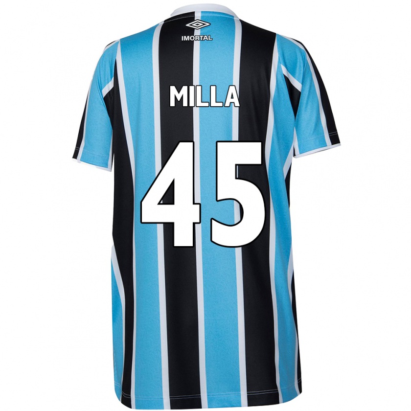 Kandiny Női Lucas Milla #45 Kék Fekete Fehér Hazai Jersey 2024/25 Mez Póló Ing