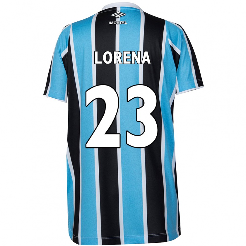 Kandiny Női Lorena #23 Kék Fekete Fehér Hazai Jersey 2024/25 Mez Póló Ing