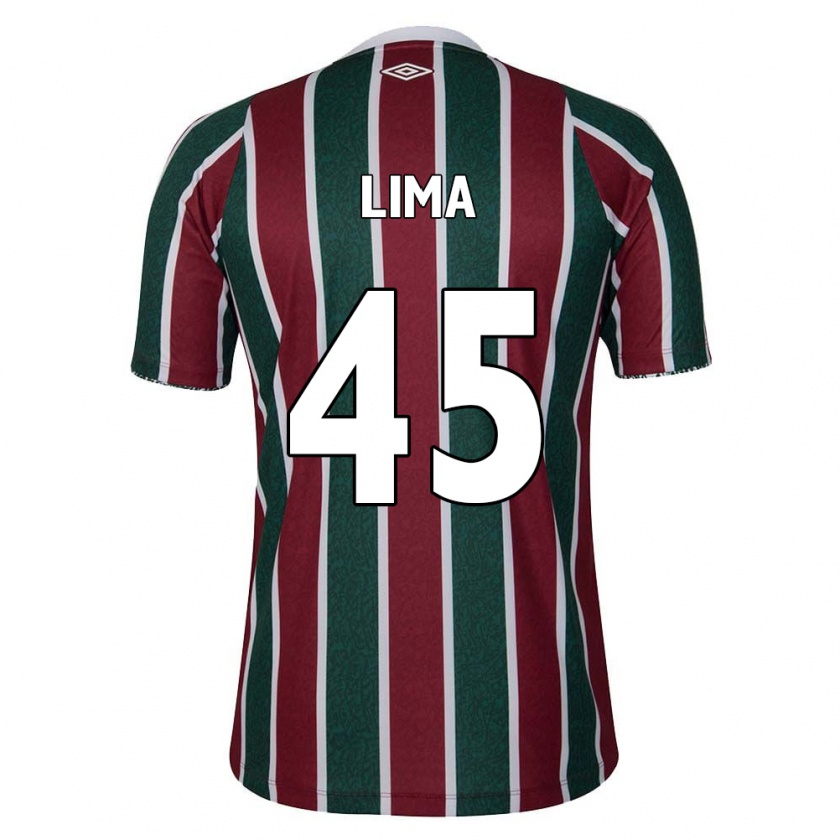 Kandiny Női Lima #45 Zöld Barna Fehér Hazai Jersey 2024/25 Mez Póló Ing