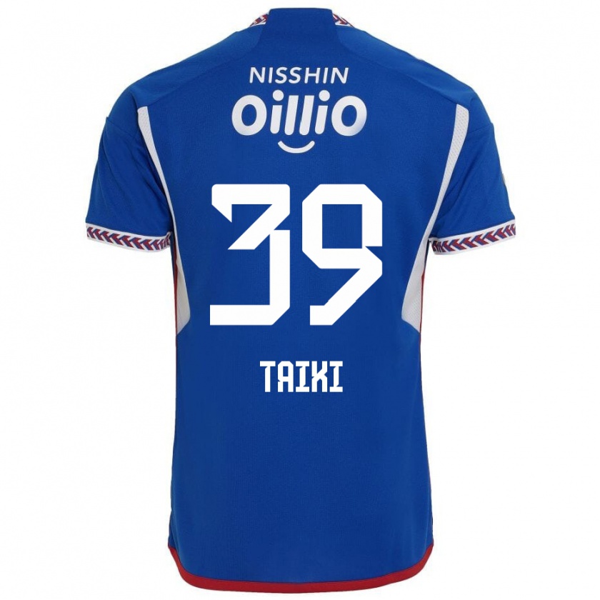 Kandiny Női Taiki Watanabe #39 Kék Fehér Piros Hazai Jersey 2024/25 Mez Póló Ing