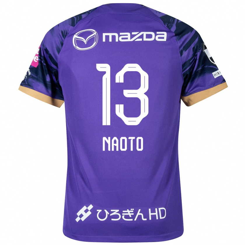 Kandiny Női Naoto Arai #13 Lila Fehér Hazai Jersey 2024/25 Mez Póló Ing