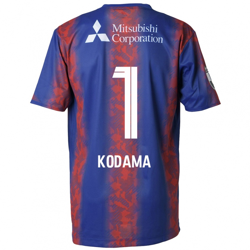 Kandiny Női Tsuyoshi Kodama #1 Kék Piros Hazai Jersey 2024/25 Mez Póló Ing