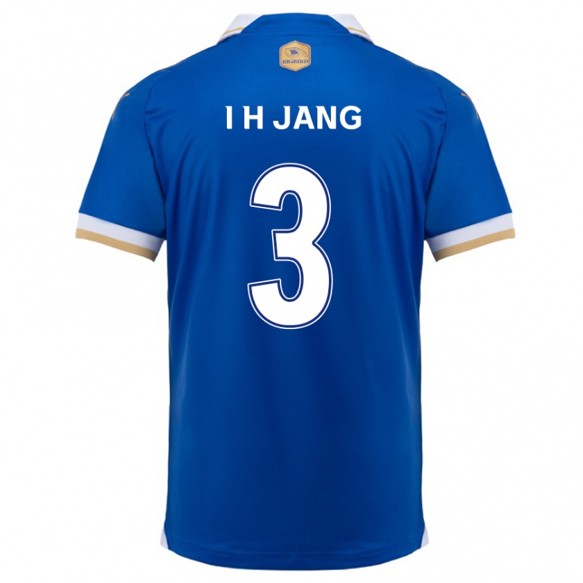 Kandiny Női Ho-Ik Jang #3 Kék Fehér Hazai Jersey 2024/25 Mez Póló Ing