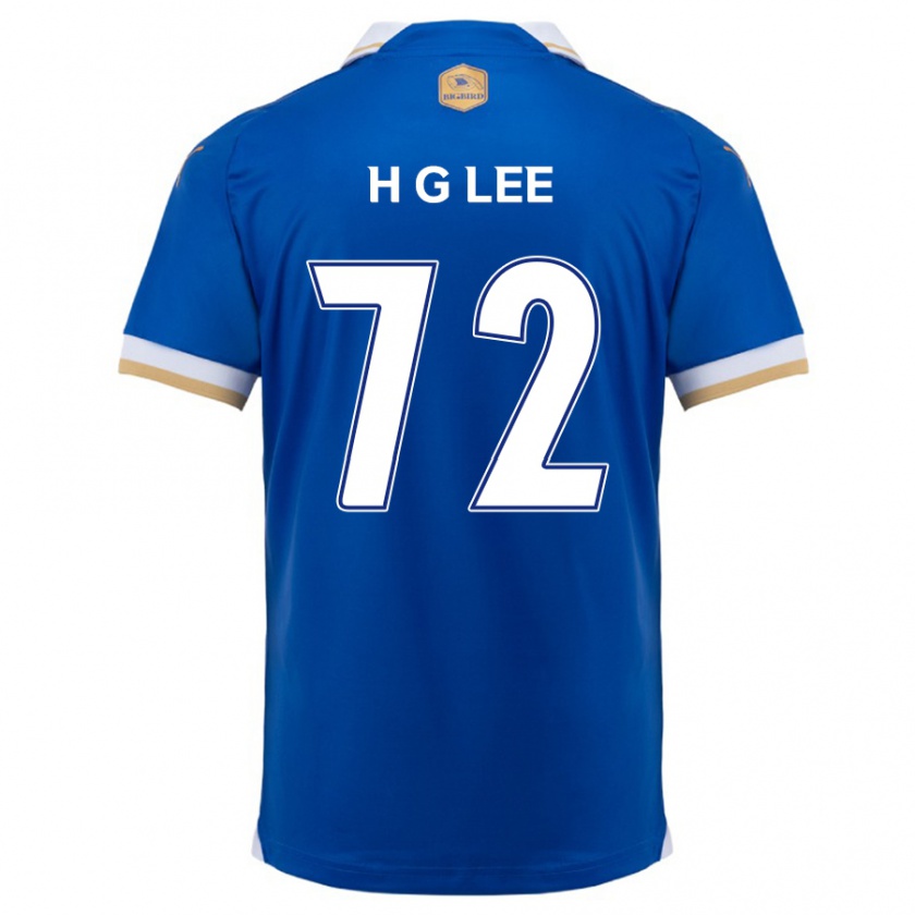 Kandiny Női Geon-Hee Lee #72 Kék Fehér Hazai Jersey 2024/25 Mez Póló Ing