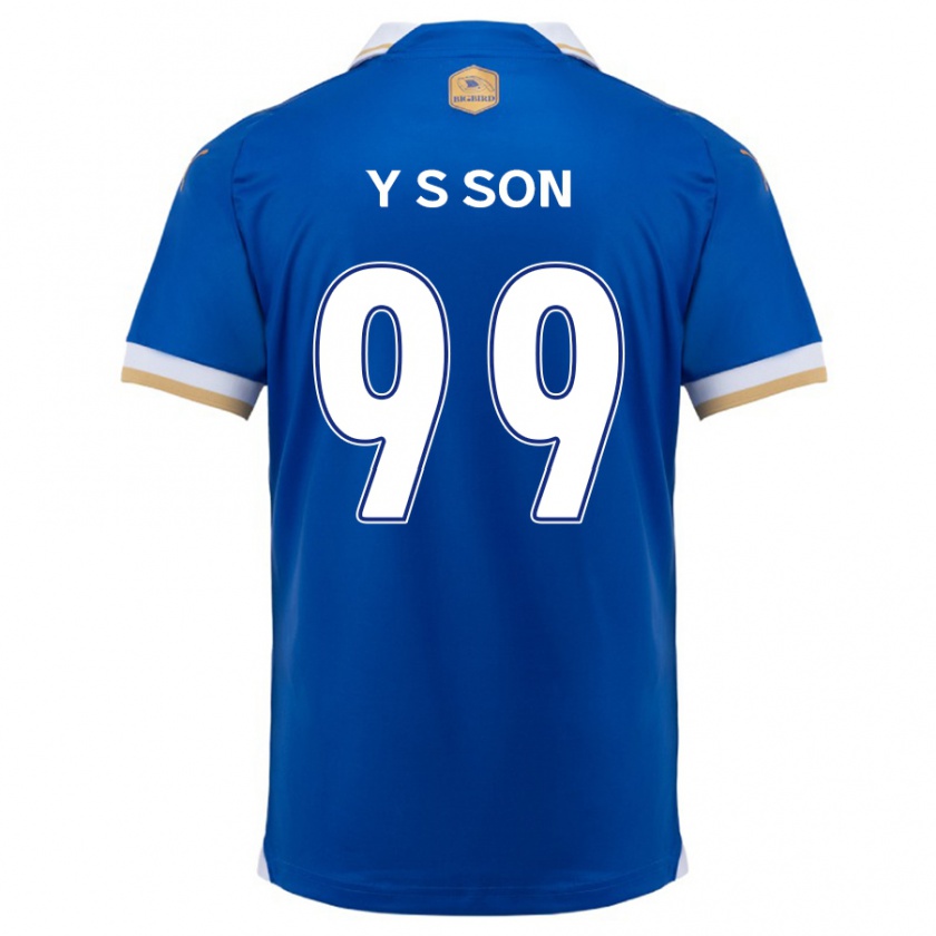 Kandiny Női Suk-Yong Son #99 Kék Fehér Hazai Jersey 2024/25 Mez Póló Ing