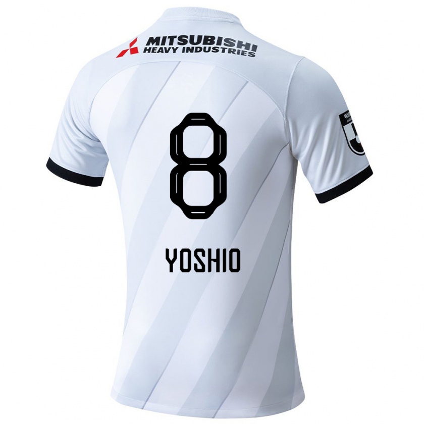 Kandiny Női Yoshio Koizumi #8 Fehér Szürke Idegenbeli Jersey 2024/25 Mez Póló Ing