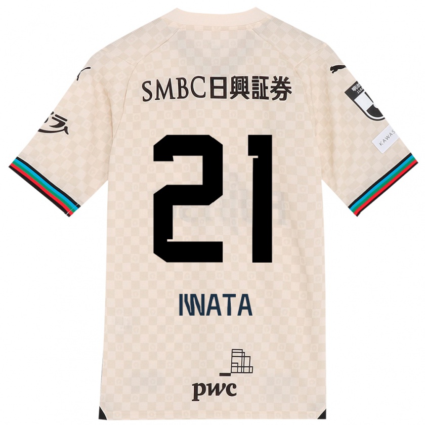 Kandiny Női Kantaro Iwata #21 Fehér Szürke Idegenbeli Jersey 2024/25 Mez Póló Ing