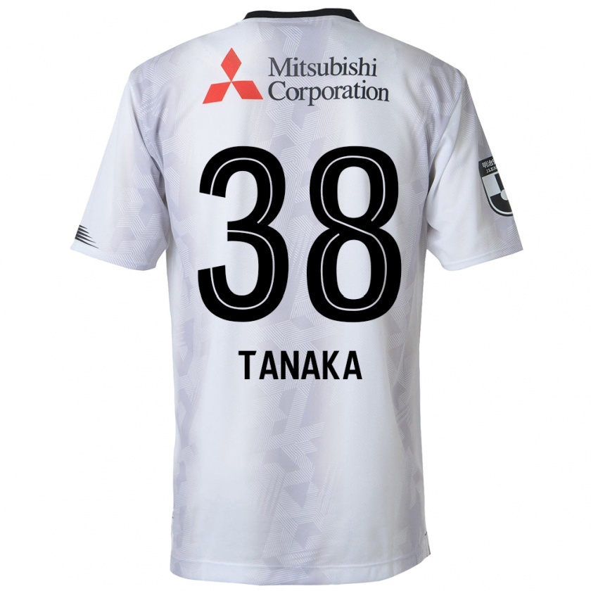 Kandiny Női Kio Tanaka #38 Fehér Fekete Idegenbeli Jersey 2024/25 Mez Póló Ing