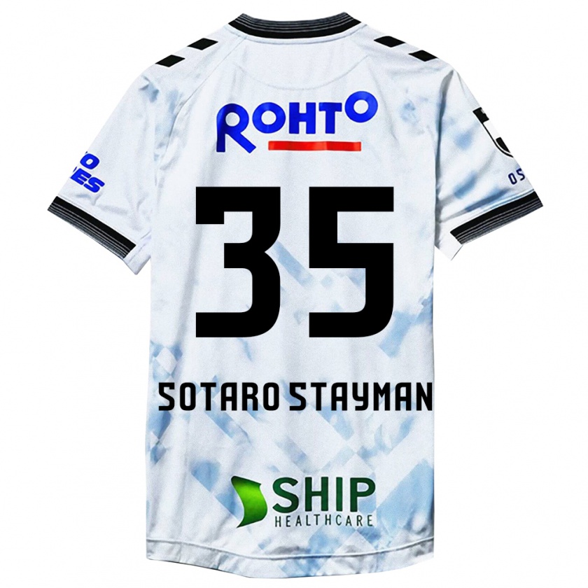 Kandiny Női Joshua Sotaro Stayman #35 Fehér Fekete Idegenbeli Jersey 2024/25 Mez Póló Ing