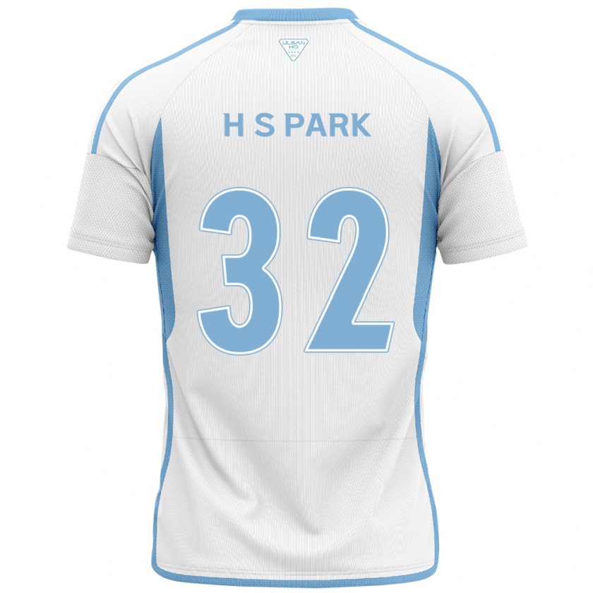 Kandiny Női Sung-Hyun Park #32 Fehér Kék Idegenbeli Jersey 2024/25 Mez Póló Ing