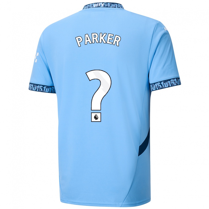 Kandiny Gyermek Harrison Parker #0 Sötétkék Hazai Jersey 2024/25 Mez Póló Ing