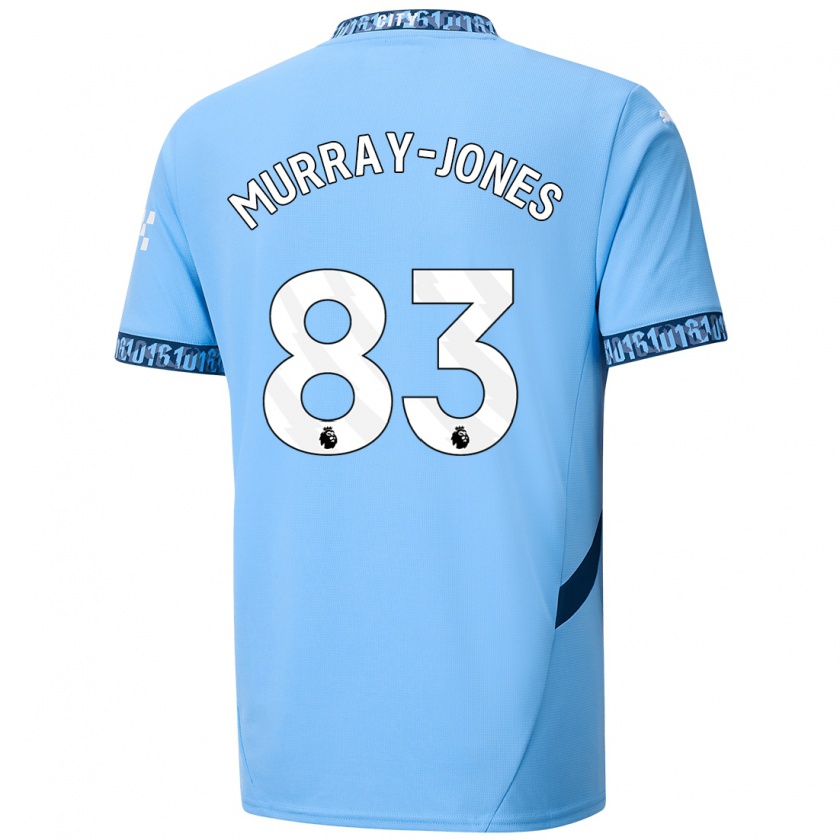 Kandiny Gyermek George Murray-Jones #83 Sötétkék Hazai Jersey 2024/25 Mez Póló Ing