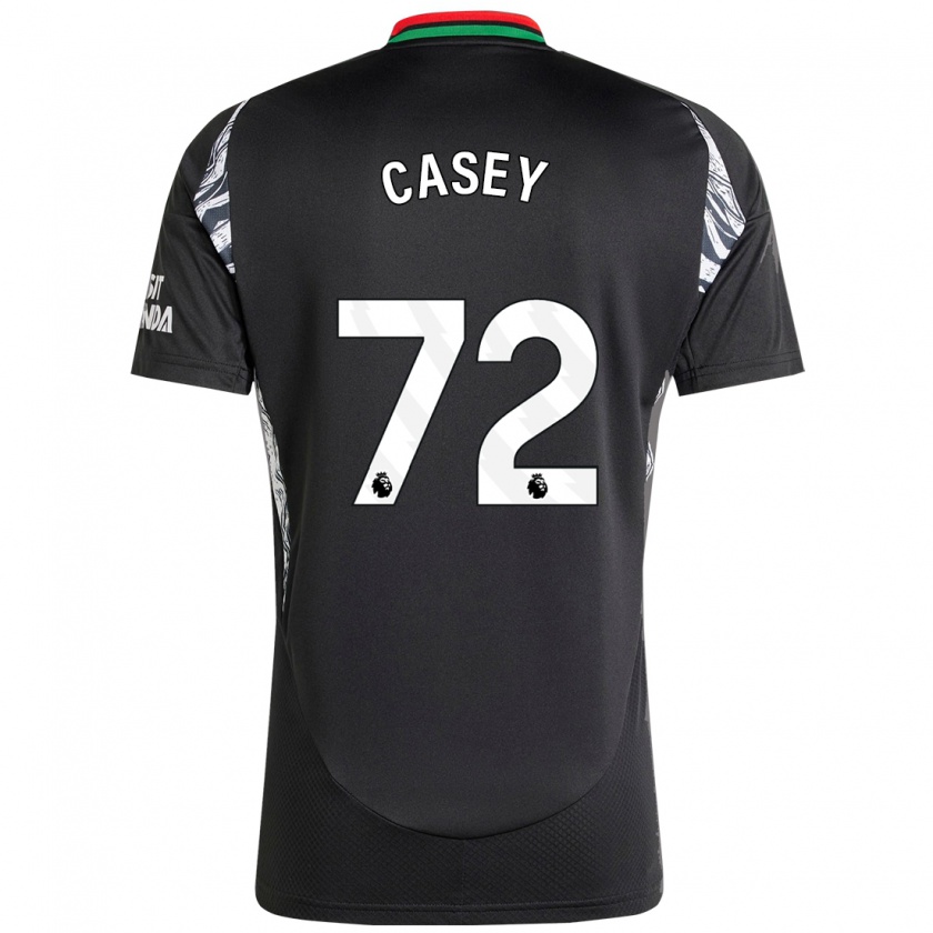 Kandiny Gyermek Dan Casey #72 Fekete Idegenbeli Jersey 2024/25 Mez Póló Ing