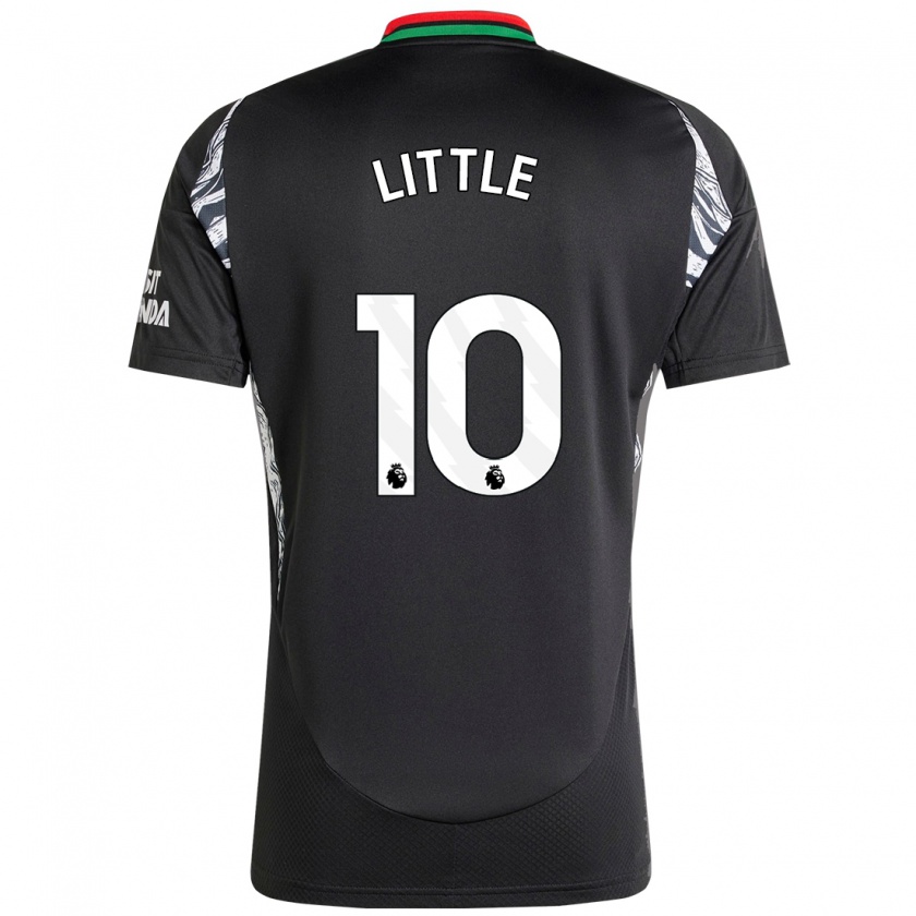 Kandiny Gyermek Kim Little #10 Fekete Idegenbeli Jersey 2024/25 Mez Póló Ing