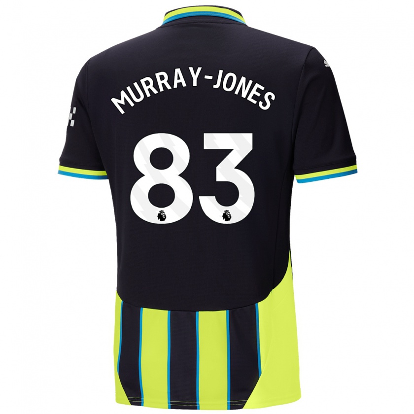 Kandiny Gyermek George Murray-Jones #83 Kék Sárga Idegenbeli Jersey 2024/25 Mez Póló Ing