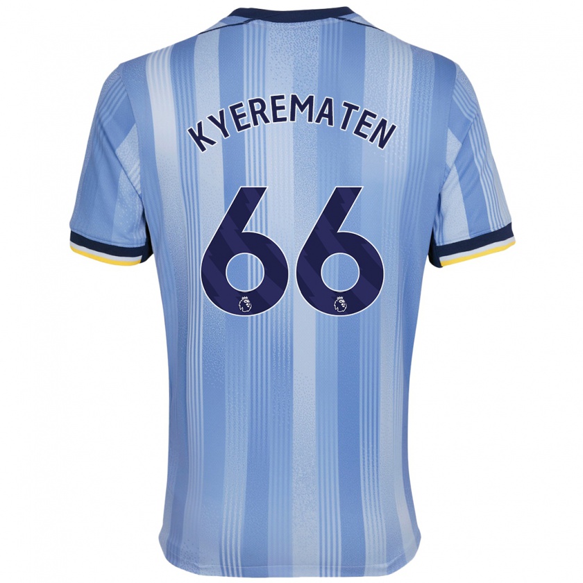 Kandiny Gyermek Rio Kyerematen #66 Világoskék Idegenbeli Jersey 2024/25 Mez Póló Ing