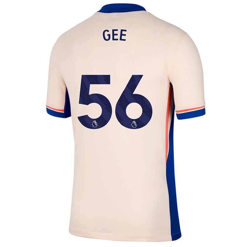 Kandiny Gyermek Billy Gee #56 Világos Bézs Idegenbeli Jersey 2024/25 Mez Póló Ing