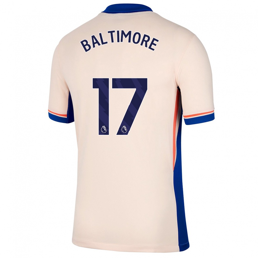 Kandiny Gyermek Sandy Baltimore #17 Világos Bézs Idegenbeli Jersey 2024/25 Mez Póló Ing