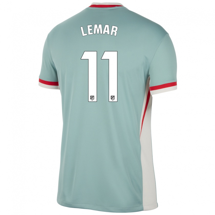 Kandiny Gyermek Thomas Lemar #11 Világos Bézs Kék Idegenbeli Jersey 2024/25 Mez Póló Ing