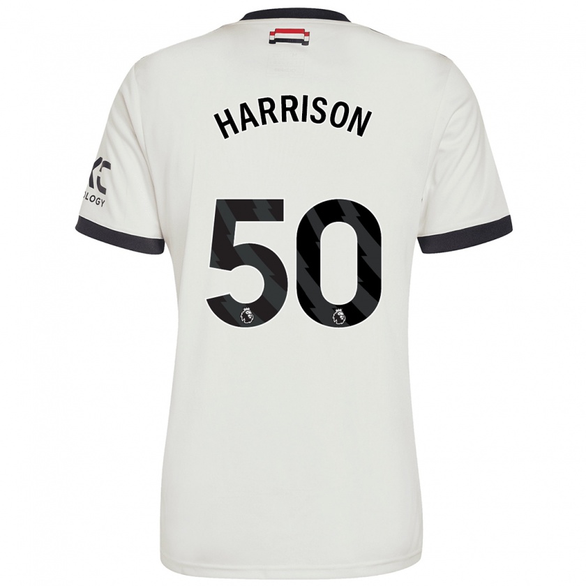 Kandiny Gyermek Elyh Harrison #50 Törtfehér Harmadik Számú Jersey 2024/25 Mez Póló Ing