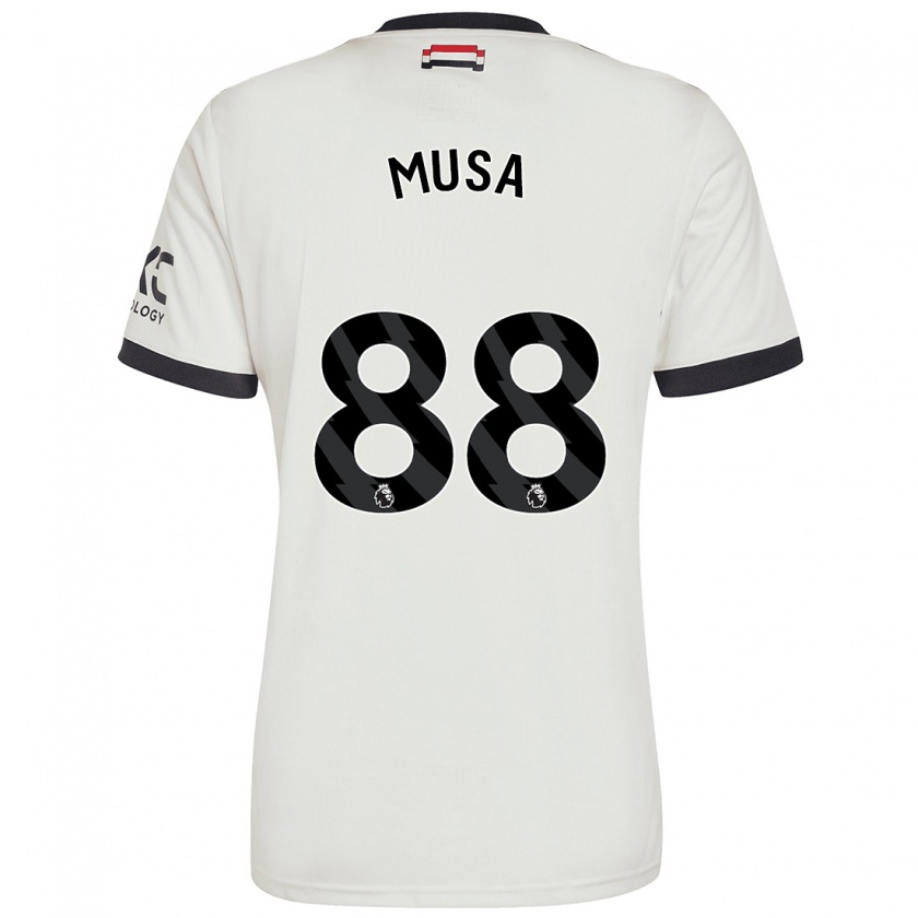 Kandiny Gyermek Victor Musa #88 Törtfehér Harmadik Számú Jersey 2024/25 Mez Póló Ing