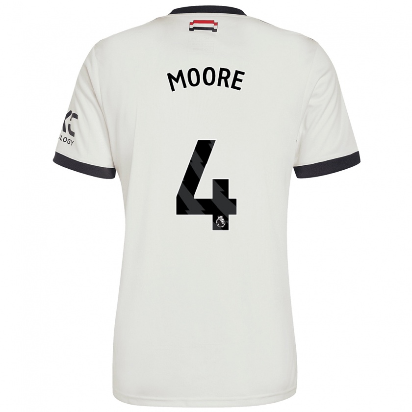 Kandiny Gyermek Jade Moore #4 Törtfehér Harmadik Számú Jersey 2024/25 Mez Póló Ing