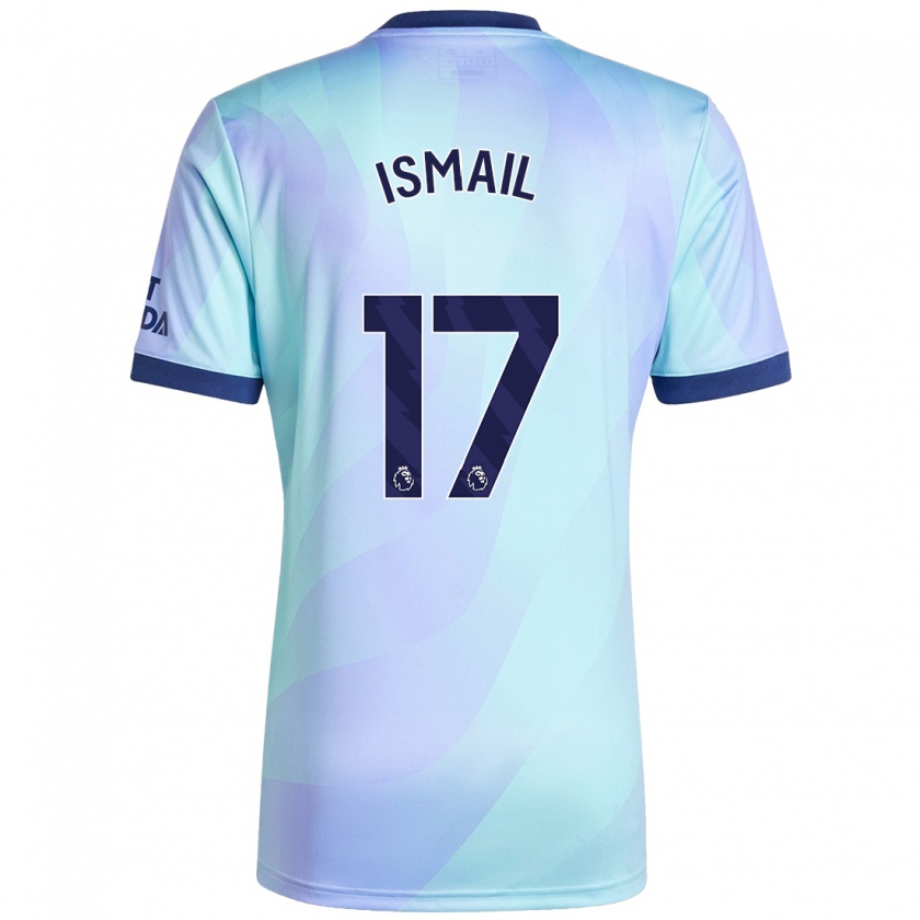 Kandiny Gyermek Cam'ron Ismail #17 Aqua Harmadik Számú Jersey 2024/25 Mez Póló Ing