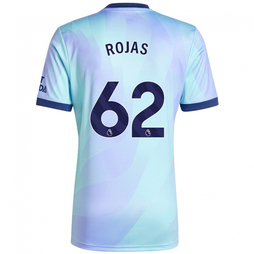 Kandiny Gyermek Alexei Rojas #62 Aqua Harmadik Számú Jersey 2024/25 Mez Póló Ing