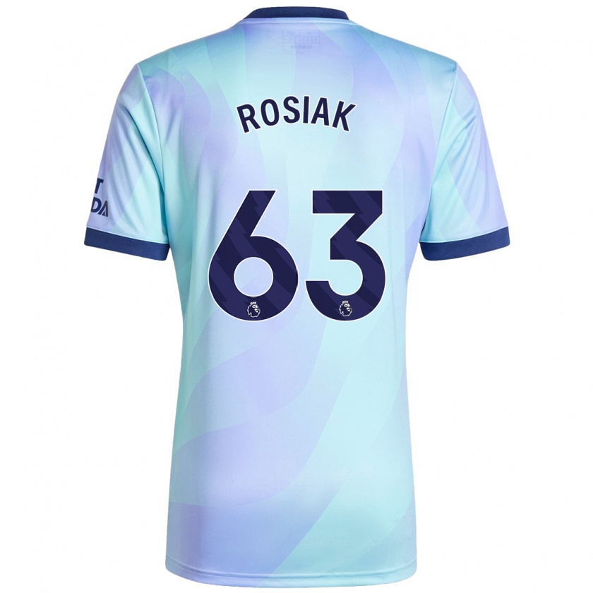 Kandiny Gyermek Michal Rosiak #63 Aqua Harmadik Számú Jersey 2024/25 Mez Póló Ing