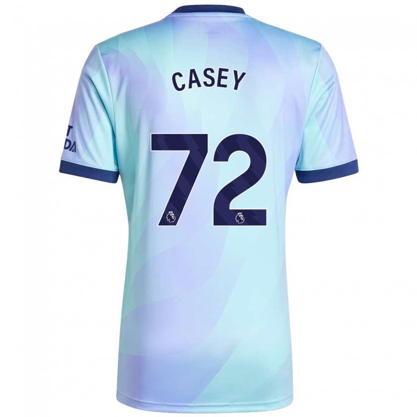 Kandiny Gyermek Dan Casey #72 Aqua Harmadik Számú Jersey 2024/25 Mez Póló Ing