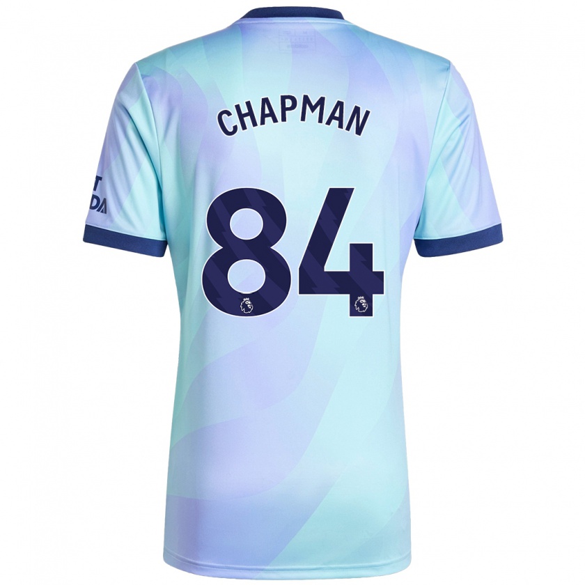 Kandiny Gyermek Samuel Chapman #84 Aqua Harmadik Számú Jersey 2024/25 Mez Póló Ing