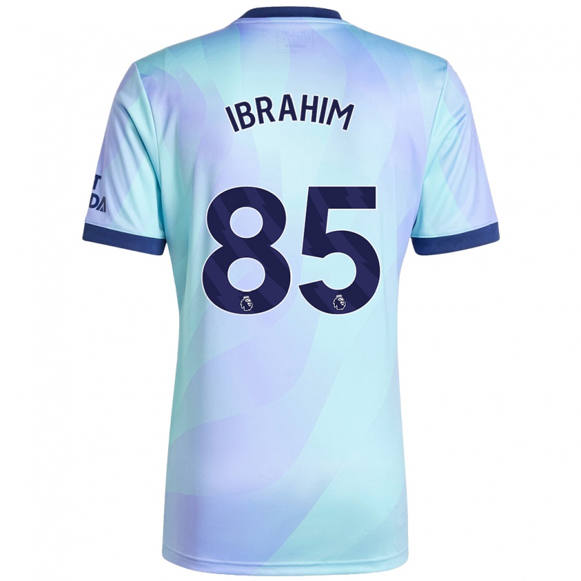 Kandiny Gyermek Ife Ibrahim #85 Aqua Harmadik Számú Jersey 2024/25 Mez Póló Ing