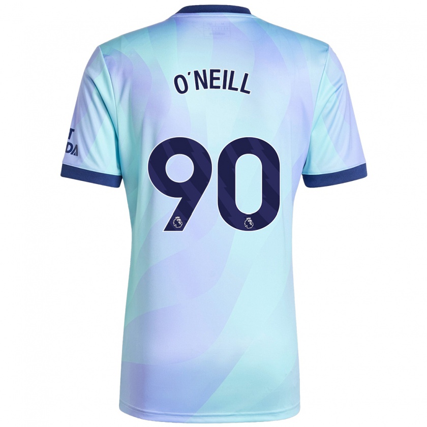 Kandiny Gyermek Ceadach O'neill #90 Aqua Harmadik Számú Jersey 2024/25 Mez Póló Ing