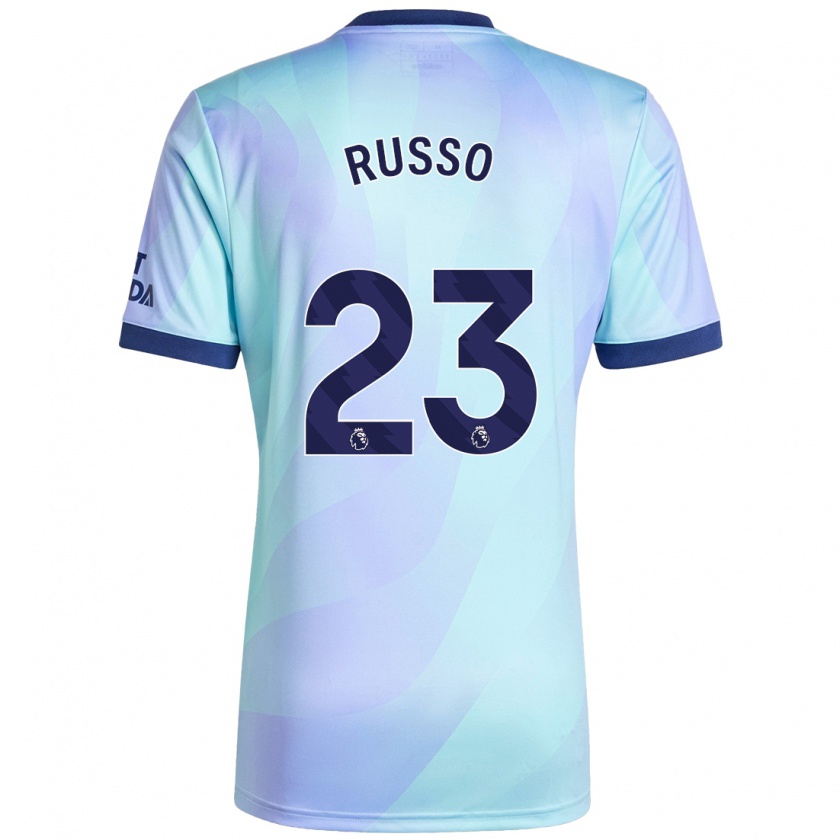 Kandiny Gyermek Alessia Russo #23 Aqua Harmadik Számú Jersey 2024/25 Mez Póló Ing