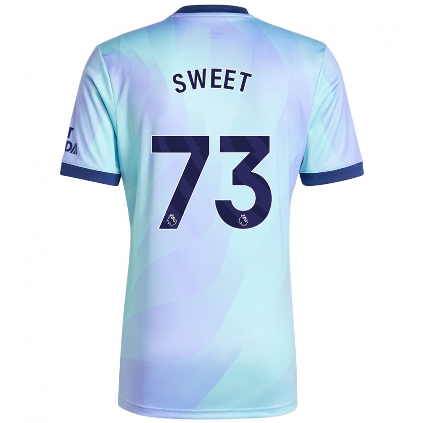 Kandiny Gyermek James Sweet #73 Aqua Harmadik Számú Jersey 2024/25 Mez Póló Ing