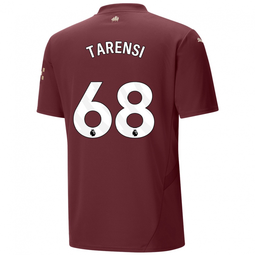 Kandiny Gyermek Oscar Tarensi #68 Gesztenyebarna Harmadik Számú Jersey 2024/25 Mez Póló Ing