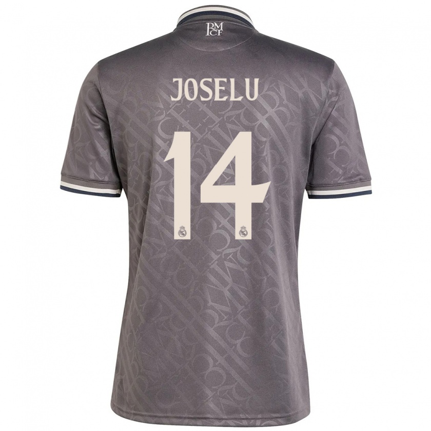 Kandiny Gyermek Joselu #14 Faszén Harmadik Számú Jersey 2024/25 Mez Póló Ing