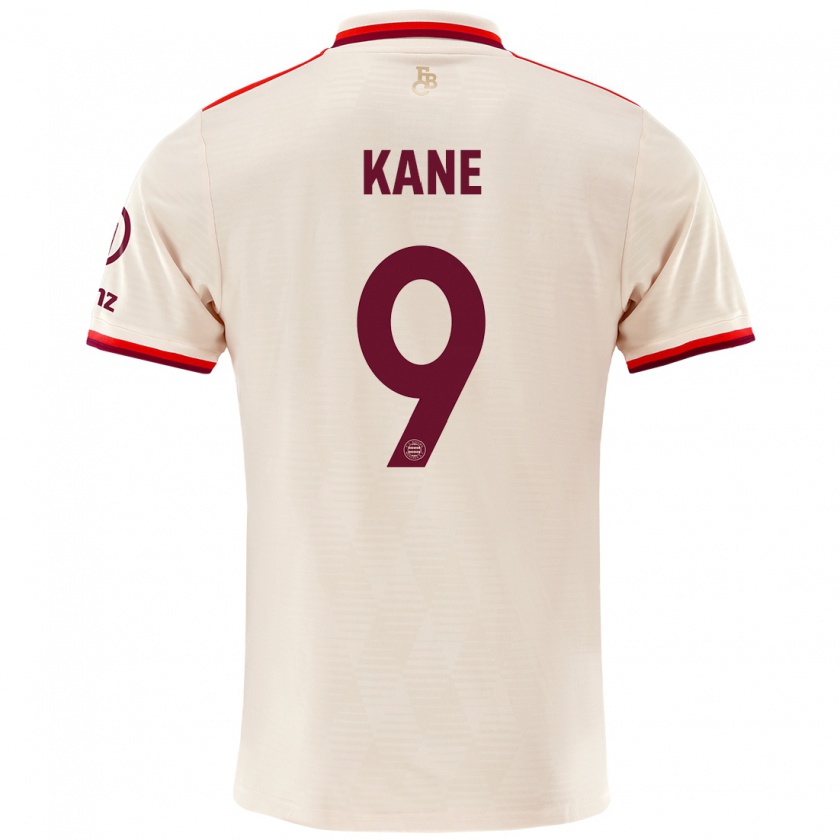 Kandiny Gyermek Harry Kane #9 Vászon Harmadik Számú Jersey 2024/25 Mez Póló Ing