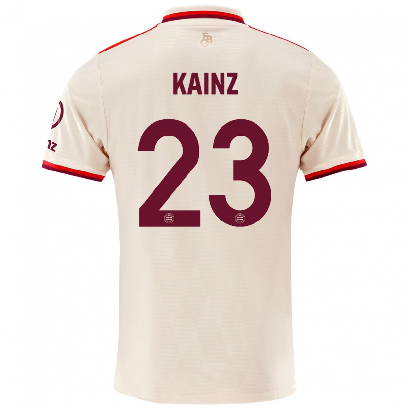 Kandiny Gyermek Manuel Kainz #23 Vászon Harmadik Számú Jersey 2024/25 Mez Póló Ing