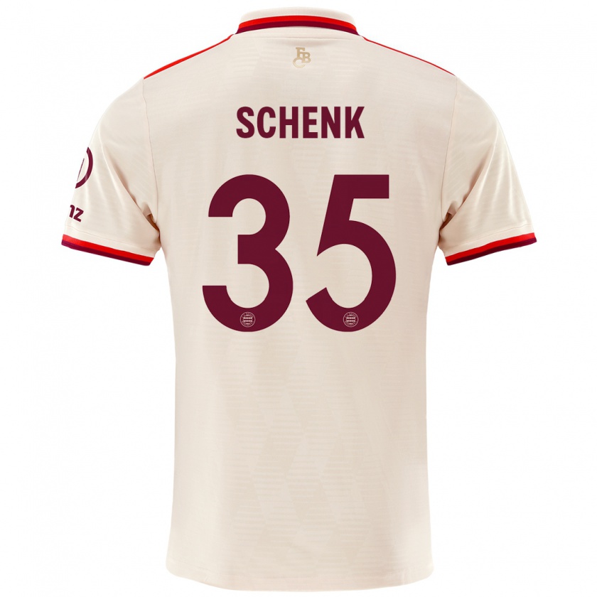 Kandiny Gyermek Johannes Schenk #35 Vászon Harmadik Számú Jersey 2024/25 Mez Póló Ing