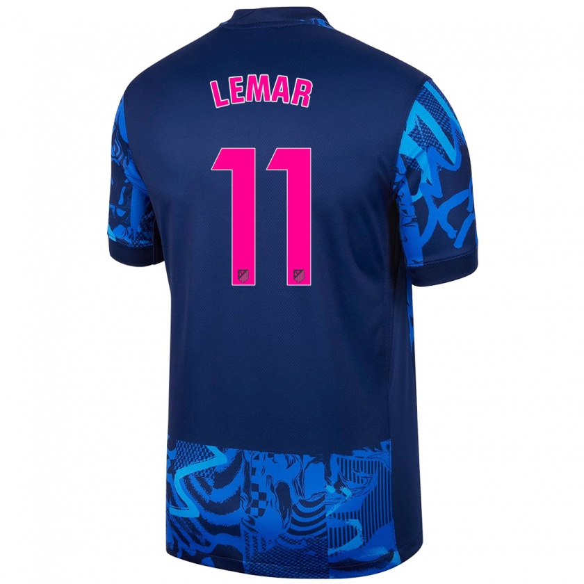 Kandiny Gyermek Thomas Lemar #11 Királykék Harmadik Számú Jersey 2024/25 Mez Póló Ing