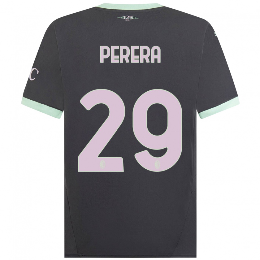 Kandiny Gyermek Nirash Perera #29 Szürke Harmadik Számú Jersey 2024/25 Mez Póló Ing