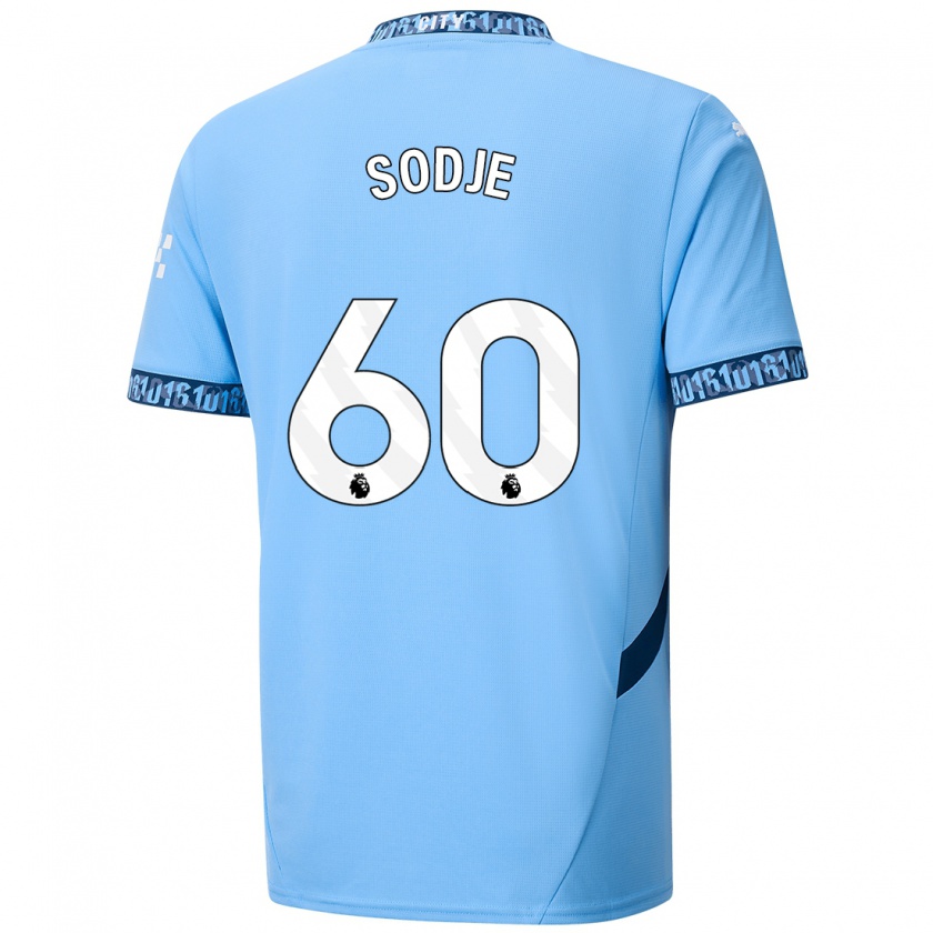 Kandiny Férfi Tai Sodje #60 Sötétkék Hazai Jersey 2024/25 Mez Póló Ing