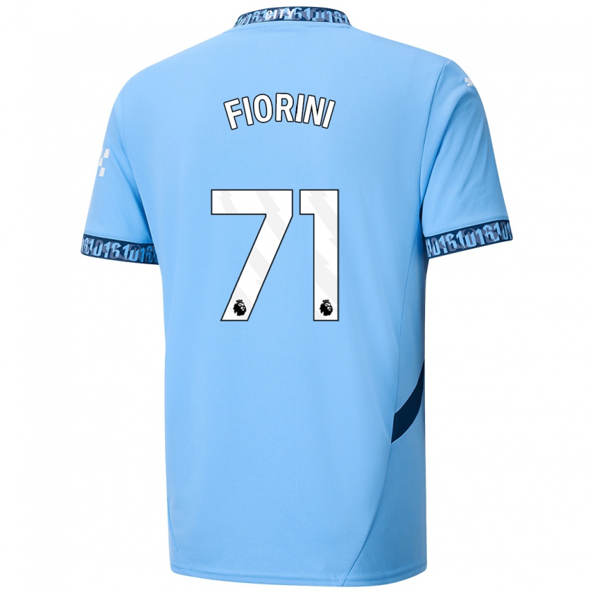 Kandiny Férfi Lewis Fiorini #71 Sötétkék Hazai Jersey 2024/25 Mez Póló Ing